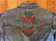 Women's Vintage Denim Native Embroidered Western Shirt by Rockmount Ranchwear