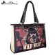 Montana West Wild West Painting Canvas Tote Bag MW626-8112