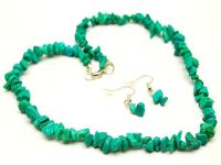 Single Strand Turquoise Necklace Set J-1173
