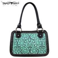 TR18-L8247 Trinity Ranch Tooled Design Collection Handbag