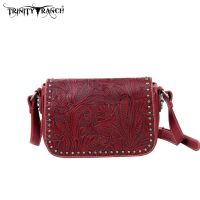 TR22-L8287 Trinity Ranch Tooled Design Collection Handbag