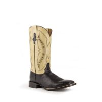 Morgan Saddle Leather Square Toe Western Boots | Ferrini Boots (Ferrini Sizes: 8D, Ferrini Colors: Black)