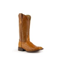 Colt Leather Medium Square Toe Western Boot | Ferrini USA (Ferrini Sizes: 8D, Ferrini Colors: Cognac)
