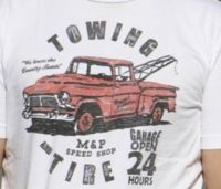 Towing and the Tire Youth Tee TY-209 (Bonanza  Sizes: X-Small)