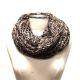 Soft Knit Infinity Scarf  Neck