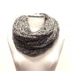 Soft Knit Infinity Scarf  Neck