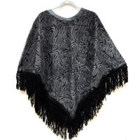 Western Pattern Poncho