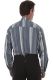 Wahmaker Crisp Cotton Stripe Shirt - Blue