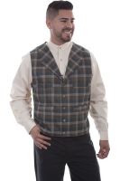 Wahmaker Bold Plaid Vest