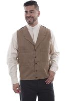 Wahmaker Classic Western Plaid Vest