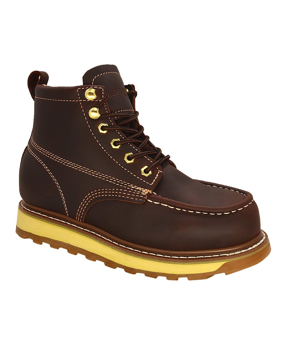 red hawk work boots