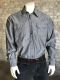 Men's Chambray Dobby Black Western Shirt 6300-BLK by Rockmount Ranch Wear