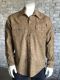Men's Vintage Cross Hatch Chambray Western Shirt 6400-BRN by Rockmount Ranch Wear
