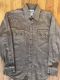 Men's Vintage Cross Hatch Chambray Western Shirt 6400-BRN by Rockmount Ranch Wear