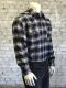 Men's Plush Flannel Plaid Western Shirt 647-BLK by Rockmount Ranch Wear