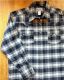 Men's Plush Flannel Plaid Western Shirt 647-BLK by Rockmount Ranch Wear