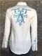Womenâ€™s Rhinestone & Scroll Embroidery Shirt by Rockmount Ranch Wear