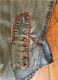 Women's Vintage Denim Native Embroidered Western Shirt by Rockmount Ranchwear