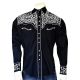 Rockmount Ranch Wear Men's Vintage Tooling Embroidered Western Shirt 6859