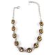 Rhinestones Linked Boot Chain- BOT150103SLV