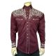 Rockmount Ranch Wear Men's Vintage Tooling Embroidered Western Shirt 6859
