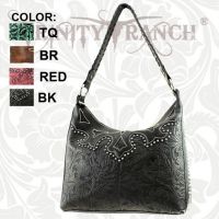 TR-CA-119 Montana West Cheyenne Autumn Collection Trinity Ranch Handbag-Black