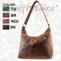 TR-CA-119 Montana West Cheyenne Autumn Collection Trinity Ranch Handbag-Brown