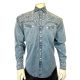 Rockmount Ranch Wear Men's Vintage Tooling Embroidered Western Shirt 6859