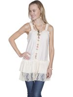 Honey Creek  crochet strap dress