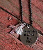 Cowgirls United by Pink Necklace J-2406 Black