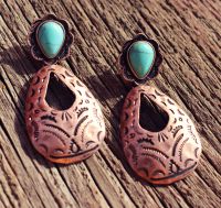 New Cambria Tear Drop Earring J4012 Copper