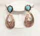 New Cambria Tear Drop Earring J4012 Copper
