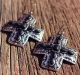 New Aiyana Cross Earrings J-4019 Onyx