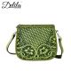 LEA-6015 Delila 100% Genuine Leather Tooled Collection-Lime
