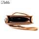 LEA-6018 Delila 100% Genuine Leather Tooled Collection-Coffee