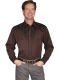 Scully Mens Embroided Floral Tooled Legends Vintage Western Shirt