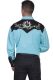 Legends Horseshoe Rose Embroidery (front/back) P-660