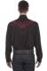 Legends Bold Embroidered Red Stylized Scrolling on Front and Back P-876