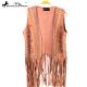 Montana West Suede-Like  Fringe  Vest