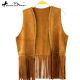 Montana West Suede-Like Fringe  Vest