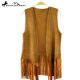 Montana West Suede-Like Fringe Vest