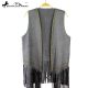 Montana West Suede-Like Fringe Vest