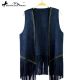 Montana West Suede-Like Fringe Vest