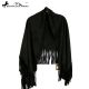 Montana West Suede Like Fringe Shawl