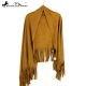 Montana West Suede Like Fringe Shawl