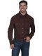 Lifestyle 100% cotton snap front shirt.