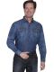Signature Series Cotton Shirt With Full Snap Front