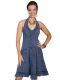 Cantina Collection 100% Peruvian cotton halter dress