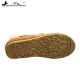 SBT-007 Montana West Moccasins Aztec Collection-Black and Brown