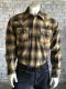 Slim Fit Plush Flannel Plaid Western Shirt SP647-TOAST by Rockmount Ranch Wear